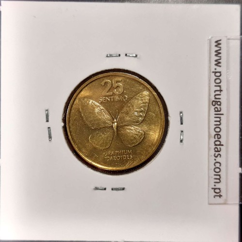 Philippines 25 Sentimo 1984 Brass, (UNC), Coins of the World Philippines KM 241.1