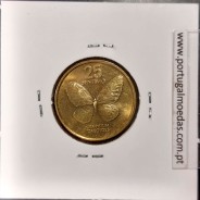 Philippines 25 Sentimo 1984 Brass, (UNC), Coins of the World Philippines KM 241.1