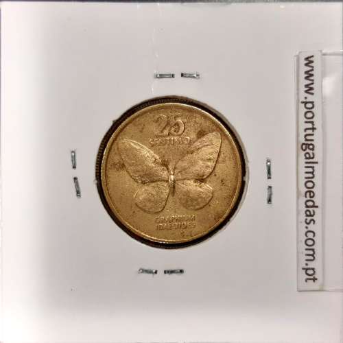 Filipinas 25 Sentimo 1984 Latão, (MBC), World Coins Philippines KM 241.1