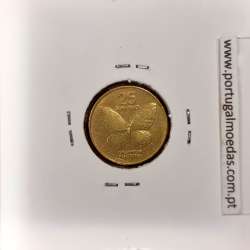 Filipinas 25 Sentimo 1994 Latão, (Bela), World Coins Philippines KM 241.2