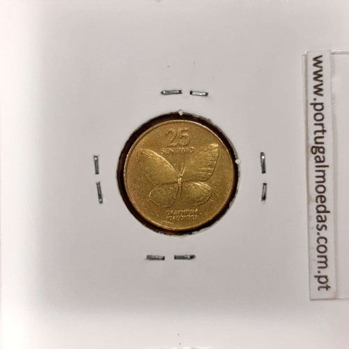 Philippines 25 Sentimo 1994 Brass, (XF), Coins of the World Philippines KM 241.2