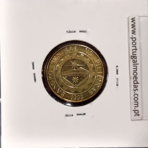 Philippines 25 Sentimo 2004 Brass, (UNC), Coins of the World Philippines KM 271a