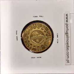 Filipinas 25 Sentimo 1996 Latão, (Bela), World Coins Philippines KM 271