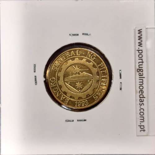 Philippines 25 Sentimo 1996 Brass, (AU), Coins of the World Philippines KM 271