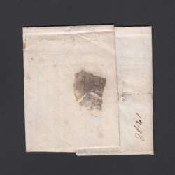 Carta Pré-Filatélica circulada de Coimbra para Lisboa datada de 09-11-1823