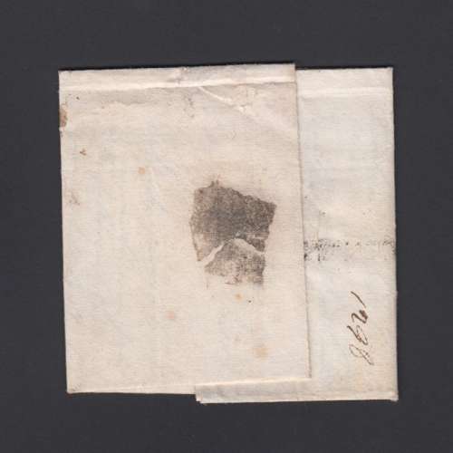 Carta Pré-Filatélica circulada de Coimbra para Lisboa datada de 09-11-1823