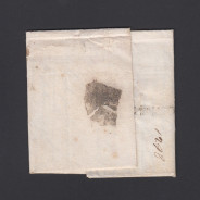 Carta Pré-Filatélica circulada de Coimbra para Lisboa datada de 09-11-1823