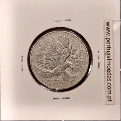 Filipinas 50 Sentimo 1984 Cupro-Niquel, (BC), World Coins Philippines KM 242.1
