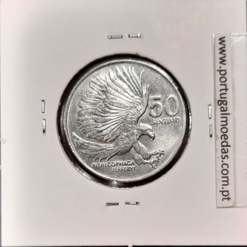 Philippines 50 Sentimo 1986 Copper-Nickel, (UNC), Coins of the World Philippines KM 242.1