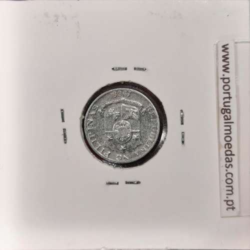 Filipinas 1 Sentimo 1969 Alumínio, (MBC+), World Coins Philippines KM 196