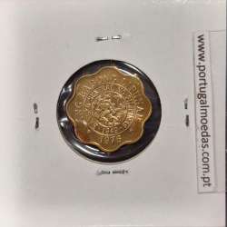 Filipinas 5 Sentimos 1976 Latão, (Sob), World Coins Philippines KM 206
