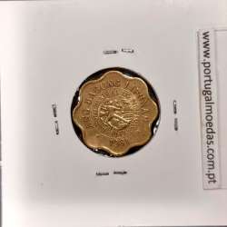 Filipinas 5 Sentimos 1981 Latão, (Bela), World Coins Philippines KM 225