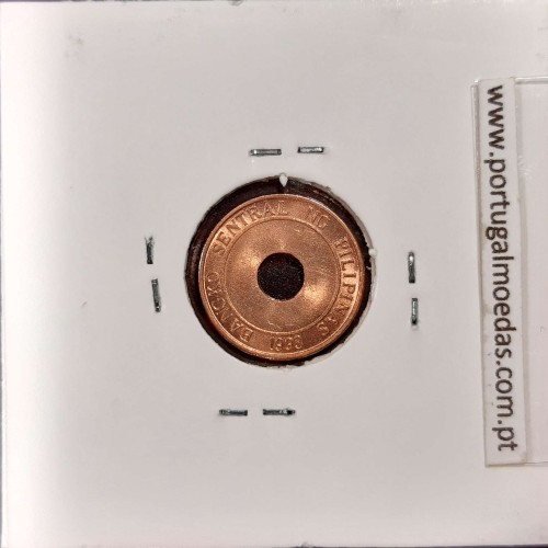 Philippines 5 Sentimo 1999 Copper-Steel, (UNC), Coins of the World Philippines KM 268
