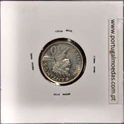Philippines 10 Sentimos 1967 Copper-Nickel-Zinc, (UNC), Coins of the World Philippines KM 198