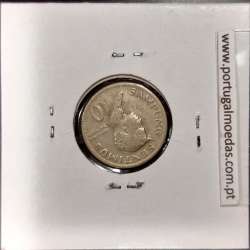 Filipinas 10 Sentimos 1968 Cupro-Niquel, (MBC), World Coins Philippines KM 198