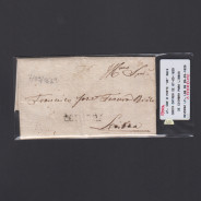 Carta Pré-Filatélica circulada de Coimbra para Lisboa datada de 07-03-1829