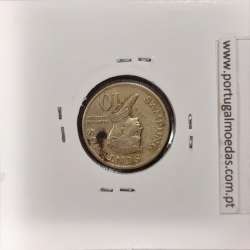 Philippines 10 Sentimos 1972 Copper-Nickel-Zinc, (VF), Coins of the World Philippines KM 198