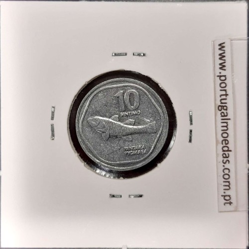 Philippines 10 Sentimo 1992 Aluminium, reverse legend "PYGMAEA" (UNC), Coins of the World Philippines KM 240.2b