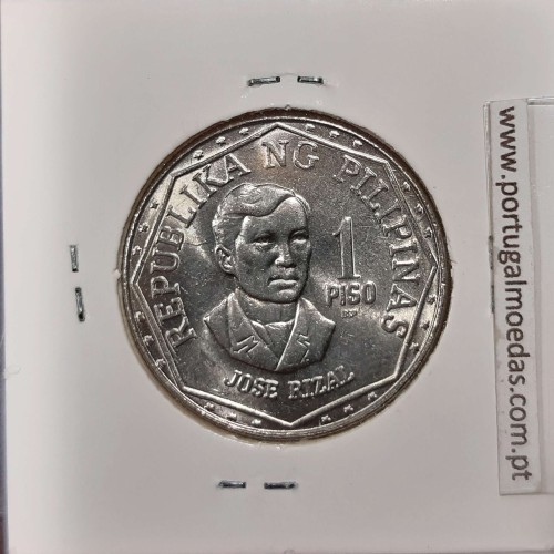 Philippines 1 Piso 1981 BSP Copper-Nickel, (UNC), Coins of the World Philippines KM 209.2