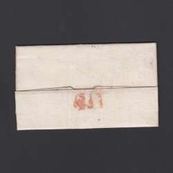 Carta Pré-Filatélica circulada de Coimbra para Lisboa datada de 024-08-1829