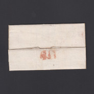 Carta Pré-Filatélica circulada de Coimbra para Lisboa datada de 024-08-1829