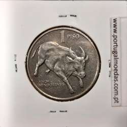 Filipinas 1 Piso 1990 Cupro-Niquel, (MBC), World Coins Philippines KM 243.1