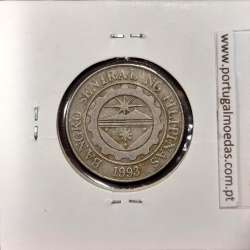 Filipinas 1 Piso 1995 Cupro-Niquel, (MBC), World Coins Philippines KM 269