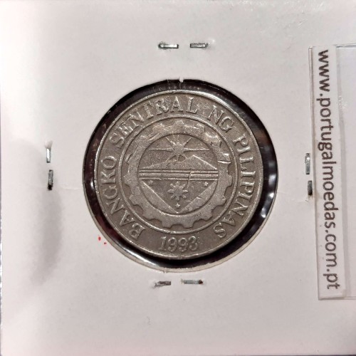 Philippines 1 Piso 1997 Copper-Nickel, (VF), Coins of the World Philippines KM 269