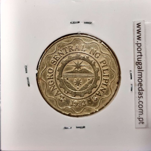 Philippines 5 Piso 1996 Nickel-Brass, (VF+), Coins of the World Philippines KM 272