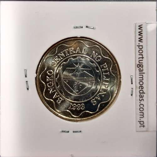 Philippines 5 Piso 1998 Nickel-Brass, (UNC), Coins of the World Philippines KM 272