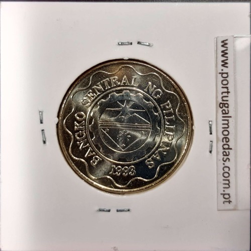Philippines 5 Piso 1998 Nickel-Brass, (UNC), Coins of the World Philippines KM 272