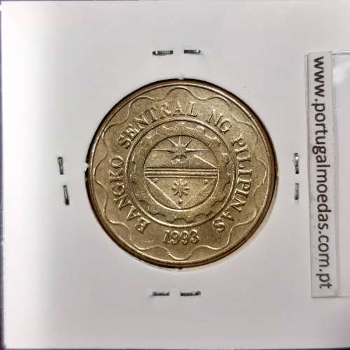 Philippines 5 Piso 2003 Nickel-Brass, (VF+), Coins of the World Philippines KM 272