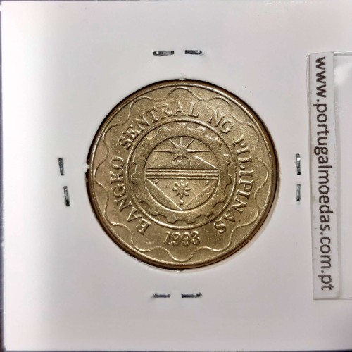 Philippines 5 Piso 2003 Nickel-Brass, (VF+), Coins of the World Philippines KM 272