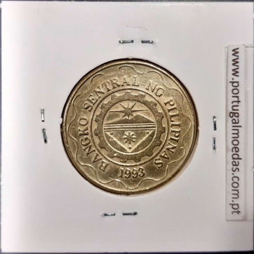 Philippines 5 Piso 2005 Nickel-Brass, (VF+), Coins of the World Philippines KM 272