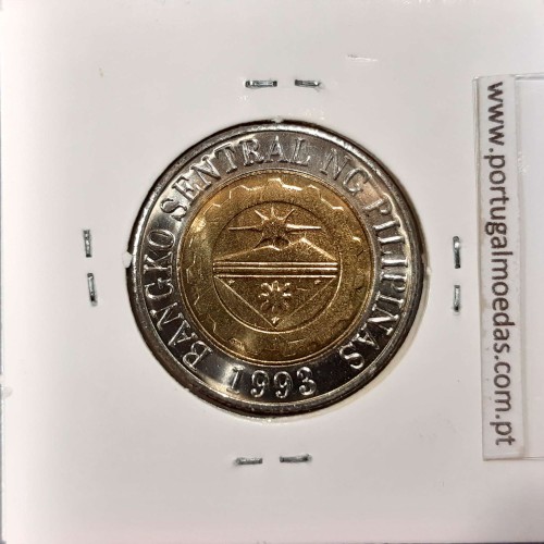 Philippines 10 Piso 2000 Bi-metallic, (UNC), Coins of the World Philippines KM 278