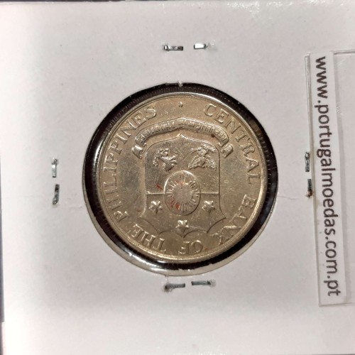 Philippines 25 Centavos 1962 Copper-Nickel-Zinc, (XF), Coins of the World Philippines KM 189.1