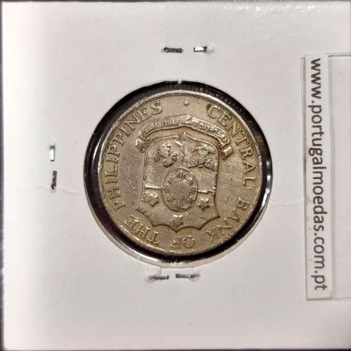 Philippines 25 Centavos 1964 Copper-Nickel-Zinc, (VF), Coins of the World Philippines KM 189.1