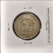 Philippines 25 Centavos 1966 Copper-Nickel-Zinc, variant 8 smoke rings,(VF+), Coins of the World Philippines KM 189.1 b