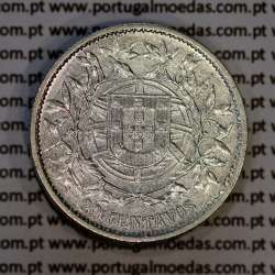 20 centavos 1913 prata, $20 centavos prata 1913 da Republica Portuguesa, (MBC+), World Coins Portugal KM 562