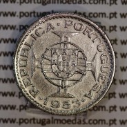 Cabo Verde, 2$50 1953 cuproníquel, dois escudos e cinquenta centavos 1953 cuproníquel, (MBC+/Bela-), World Coins Cape Verde KM 9