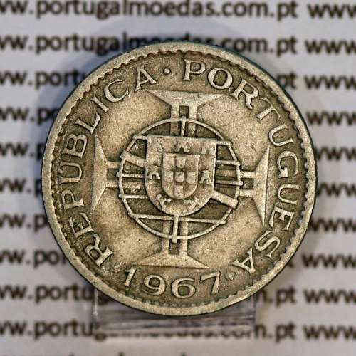 Cabo Verde, 2$50 1953 cuproníquel, dois escudos e cinquenta centavos 1953 cuproníquel, (MBC+), World Coins Cape Verde KM 9