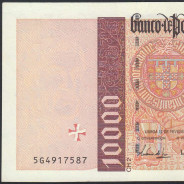 10,000 Escudos Banknote 1998 Infante D. Henrique, 10,000$00 12/02/1998 Plate: 2- Bank of Portugal (Little circulated)