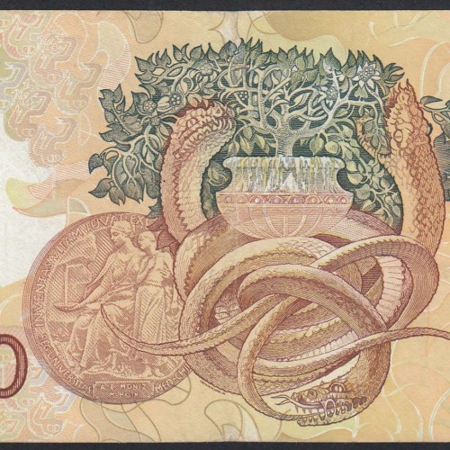 Nota de 10000 Escudos Egas Moniz 12 de Janeiro 1989, Chapa 1, Banco de Portugal, World Paper Money Pick 185a, (Circulada)