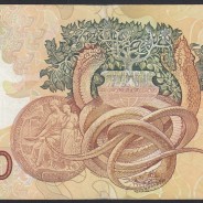 10000 Escudos Banknote Egas Moniz January 12, 1989, Plate 1, Bank of Portugal, World Paper Money Pick 185a (Circulated)