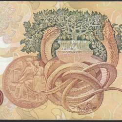 Nota de 10000 Escudos Egas Moniz 12 de Janeiro 1989, Chapa 1, Banco de Portugal, World Paper Money Pick 185a, (Circulada)
