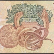 10,000 Escudos Banknote Egas Moniz May 16, 1991, Plate 1, Bank of Portugal, World Paper Money Pick 185c, (Circulated)