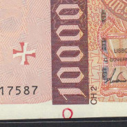 10,000 Escudos Banknote 1998 Infante D. Henrique, 10,000$00 12/02/1998 Plate: 2- Bank of Portugal (Little circulated)