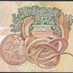 10,000 Escudos Banknote Egas Moniz May 16, 1991, Plate 1, Bank of Portugal, World Paper Money Pick 185c, (Circulated)