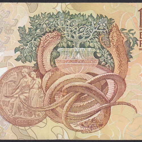 10,000 Escudos Banknote Egas Moniz December 14, 1989, Plate 1, Bank of Portugal, World Paper Money Pick 185b, (Circulated)