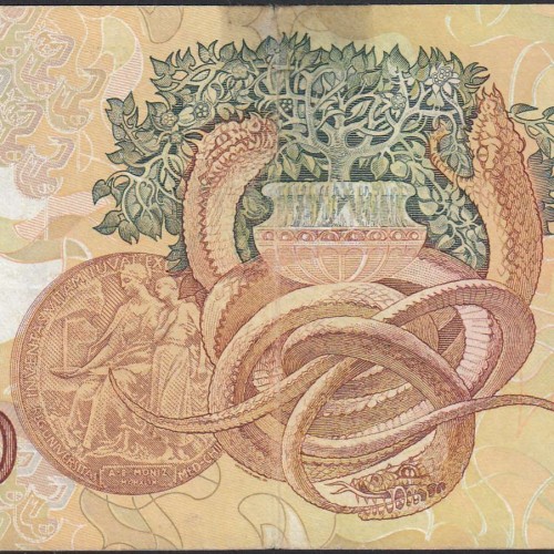 Nota de 10000 Escudos Egas Moniz 14 de Dezembro 1989, Chapa 1, Banco de Portugal, World Paper Money Pick 185b, (Circulada)